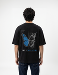 ZERO PERCENTILE Metamorph | Men's 240 GSM Drop Shoulder Oversized Graphic T-Shirt